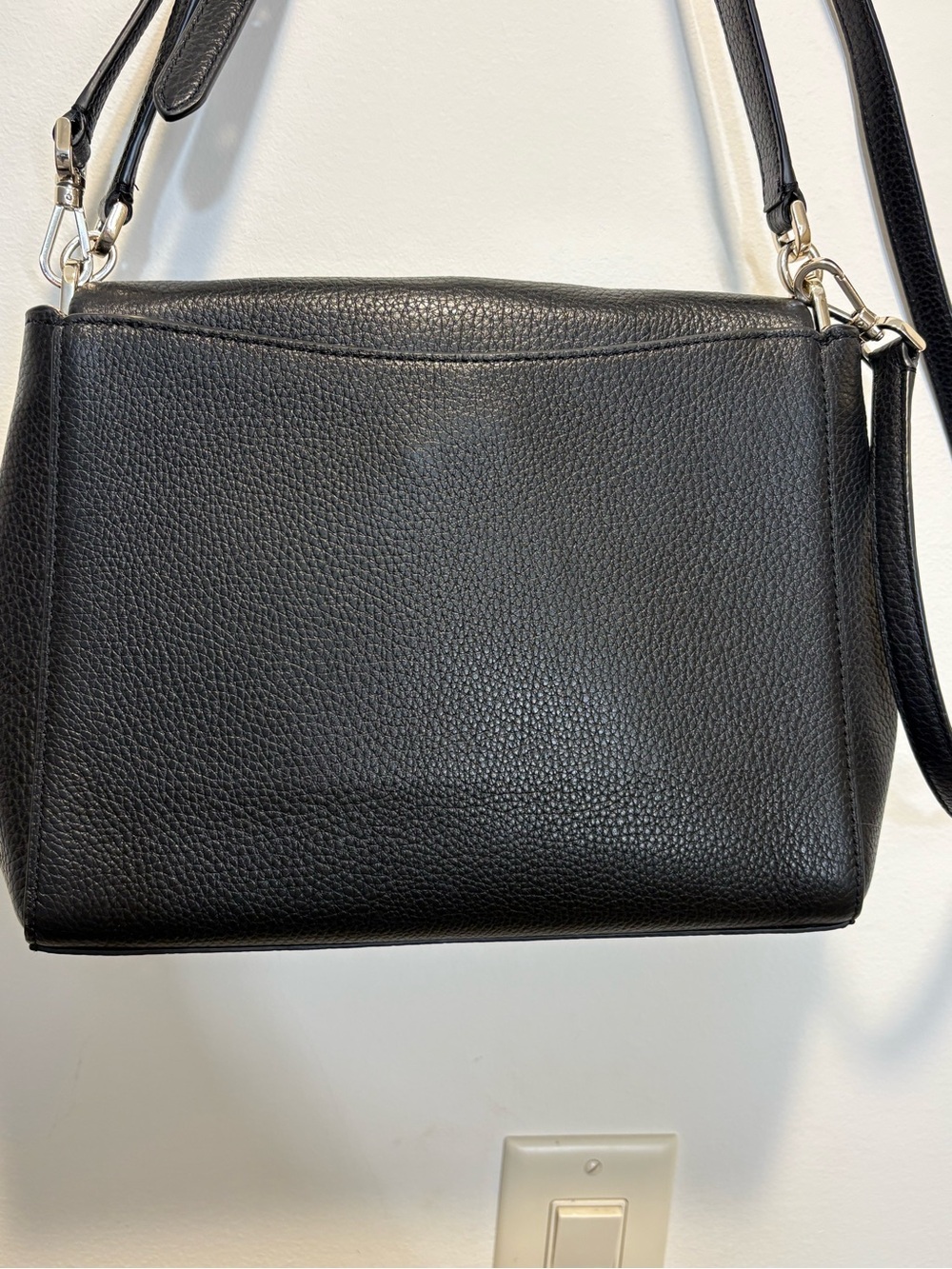 Kate Spade New York Leila Pebbled Leather Medium Flap Shoulder Bag - Picture 9 of 9